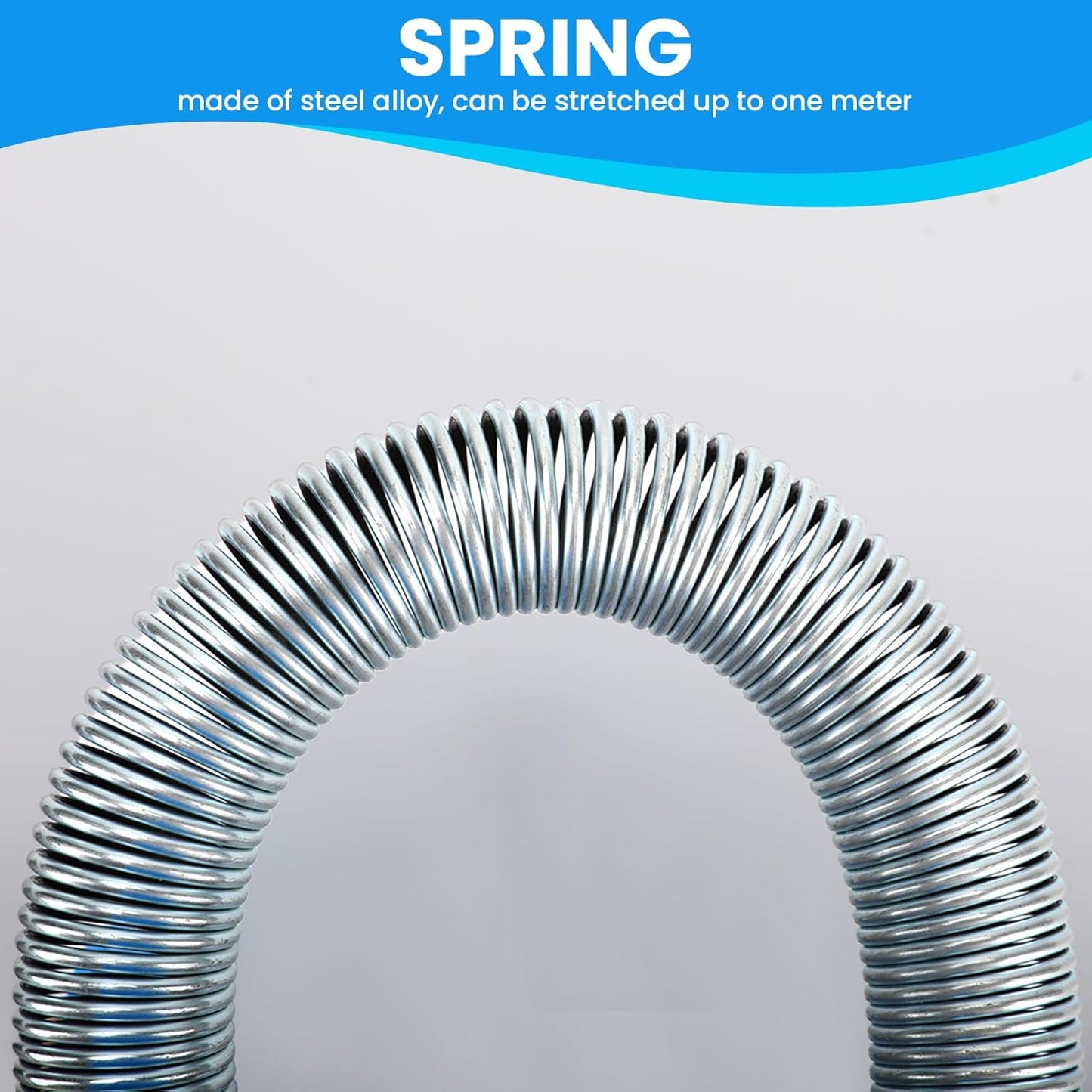 Pedal Puller Resistance Bands with Single Spring – Durable Sit Up Equipment for Home Gym, Strength Training for Abs, Legs, Chest – Portable Full-Body Workout Gear