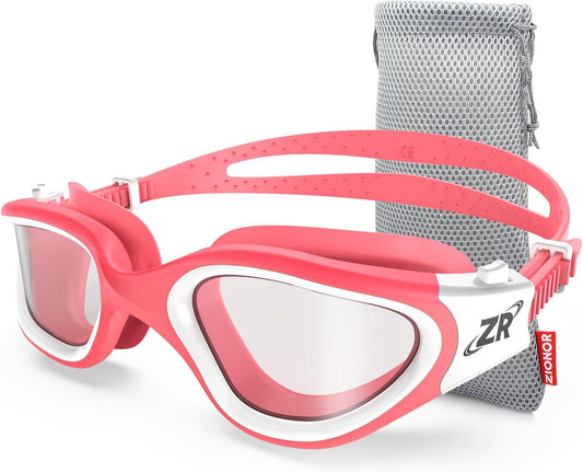 ZIONOR G1 Polarized Swimming Goggles for Unisex Adult Women Anti Fog 100% Anti UV Diving Goggles