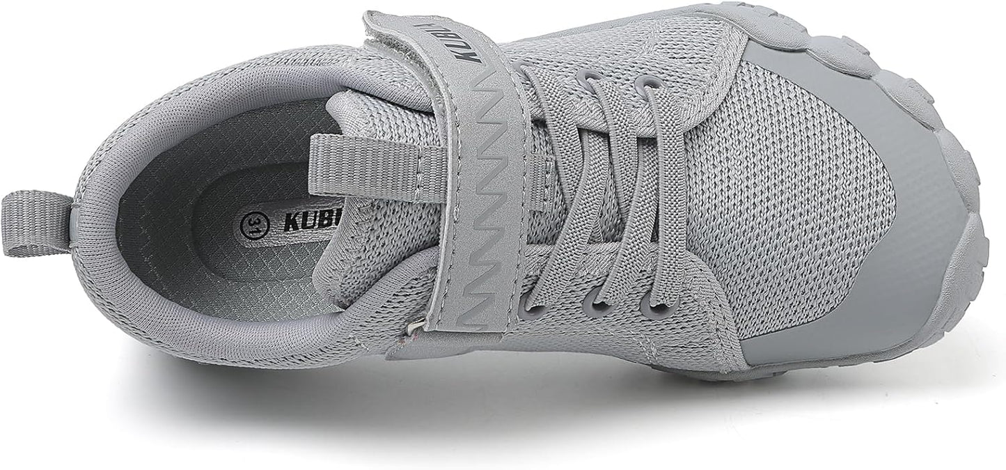 KUBUA Kids Barefoot Shoes Boys Girls Sneakers Naturally Splay Shoes Toddler Little Big Kid