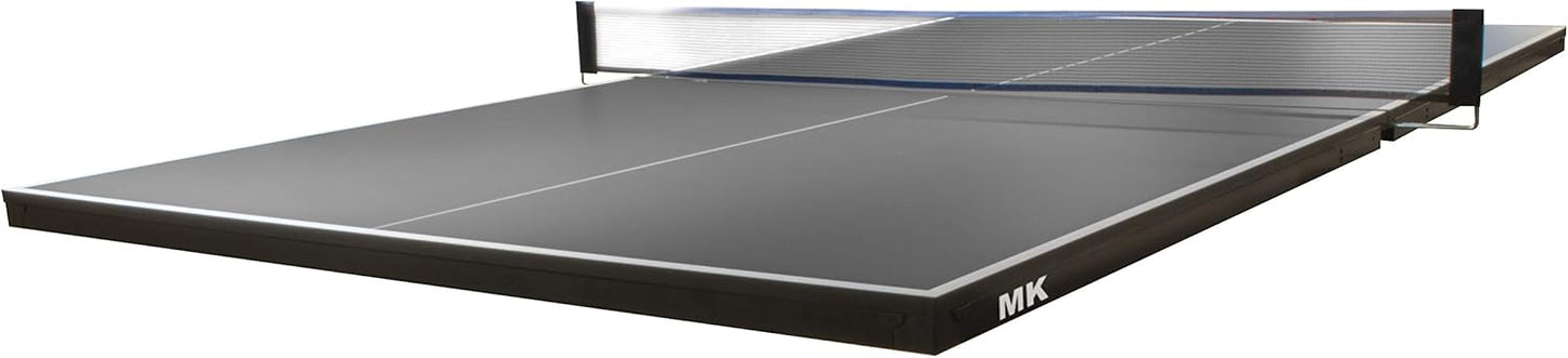 Pool Table Conversion Top - Go from Pool to Ping Pong in Seconds - Regulation Size - 9' x 5' - 19mm Thick Top - Regulation Net Set Included - Warranty: 3-Year