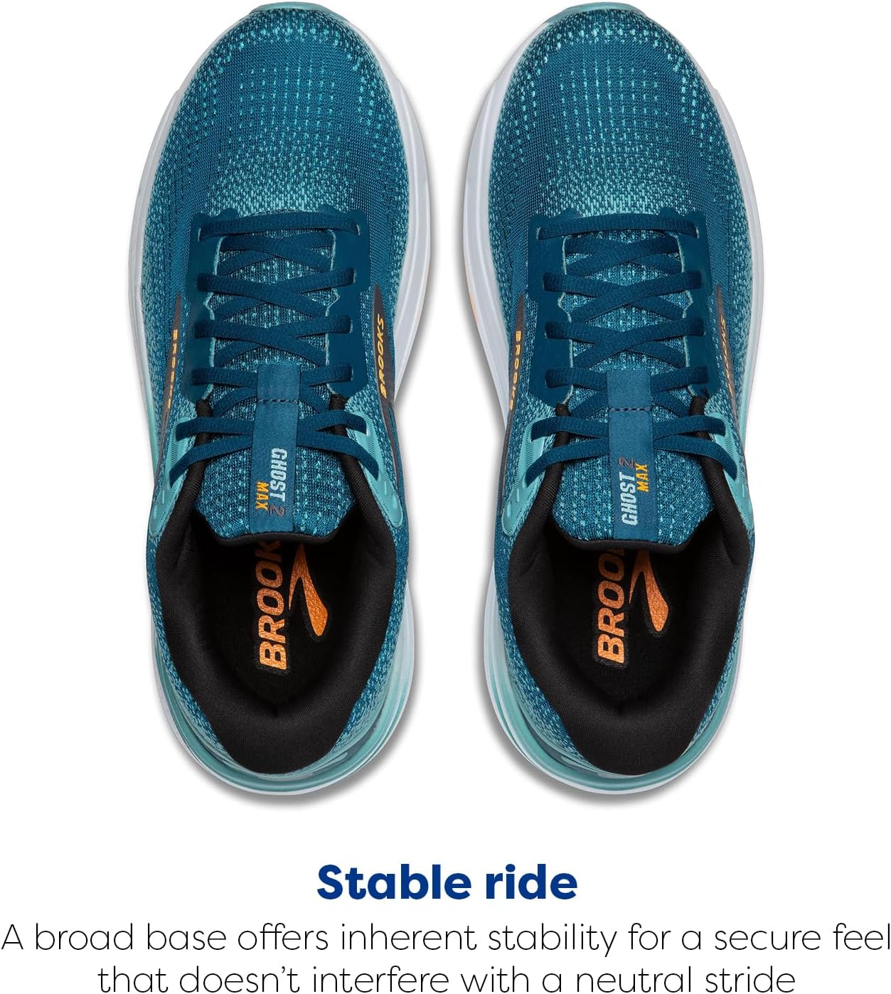 Brooks Men’s Ghost Max 2 Running and Walking Shoes