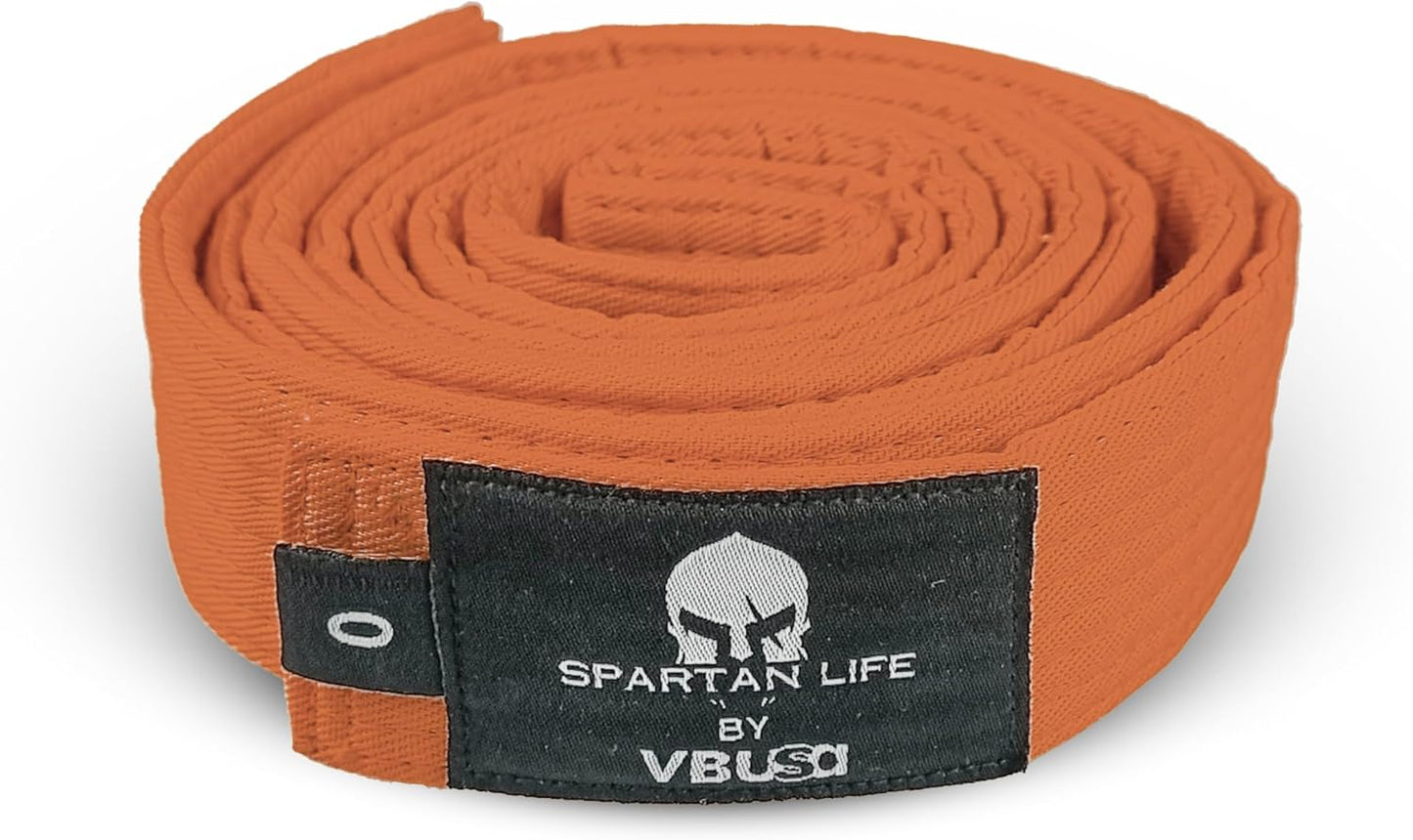 Karate Belt, All-Purpose Martial Arts Belt, Judo, Taekwondo Belt, Durable MMA Color Rank TKD Belt Size 0-6.