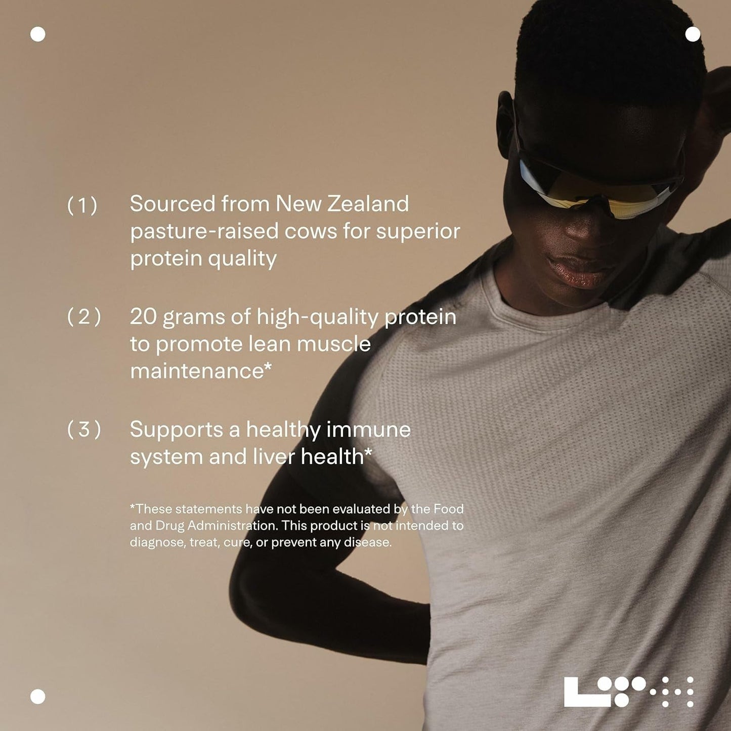 LTH Whey Protein - Trusted by Life Time Fitness Members - Grass-Fed Whey Protein Powder - with Amino Acids - Aids Lean Muscle & Recovery - Supports Immune & Liver Health - Chocolate (30 Servings)