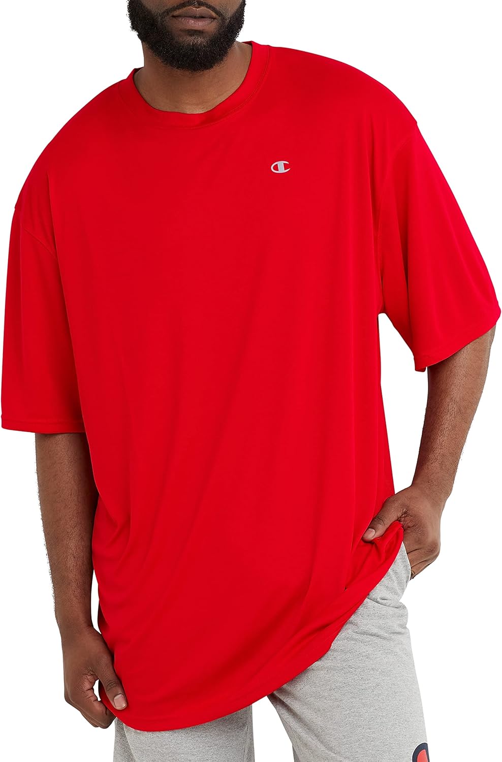 Champion Men's T-shirt, Sport Tee, Moisture Wicking, Anti Odor, Athletic T-shirt for Men (Reg. Or Big & Tall)