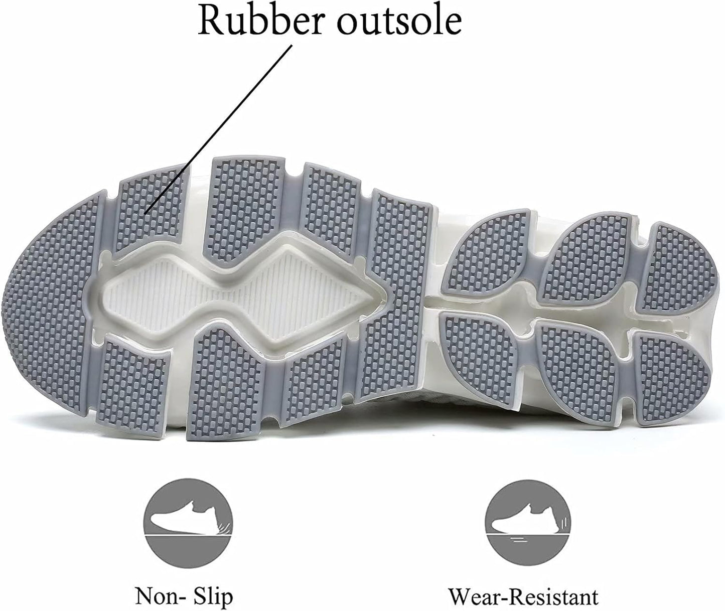 Men's Running Shoes Blade Tennis Walking Fashion Sneakers Breathable Non Slip Gym Sports Work Trainers