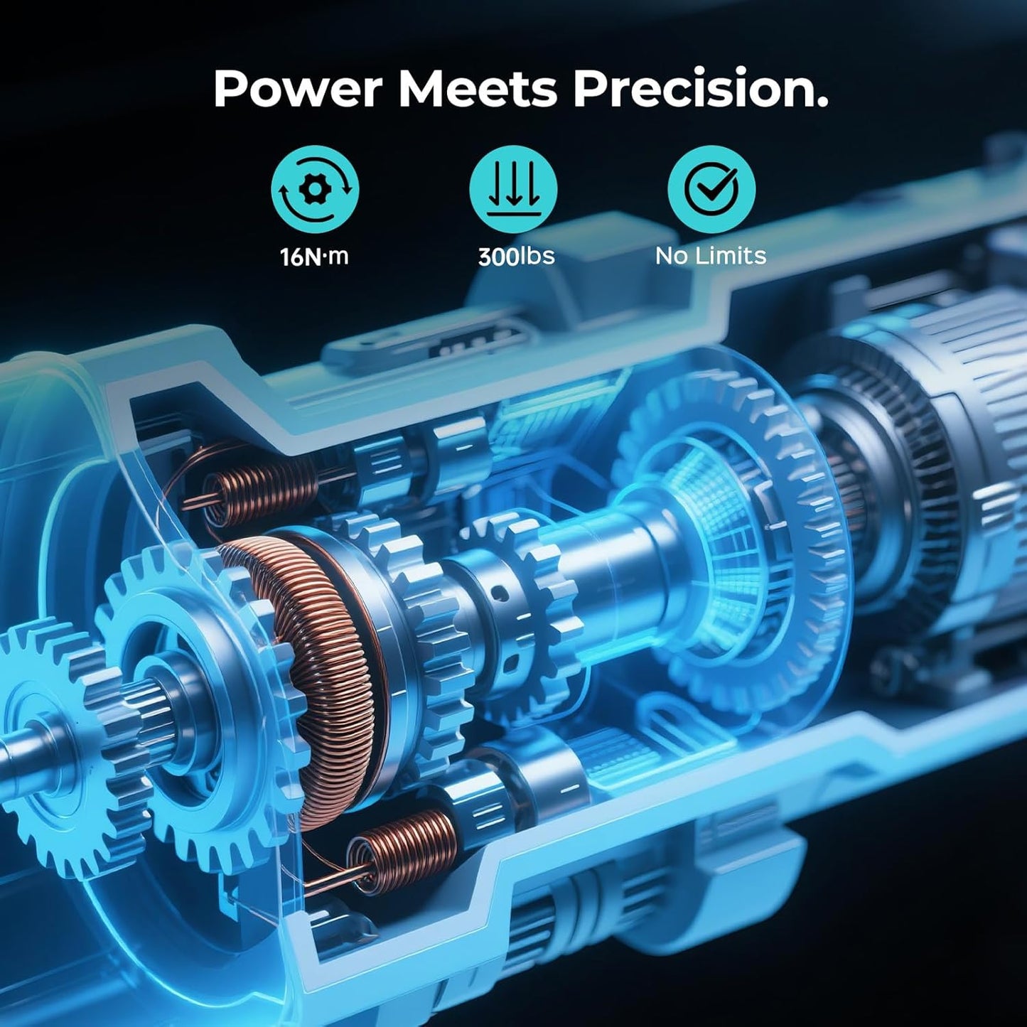 Smart Massager Roller – Deep Tissue Electric Massager with App Controlled, Auto Rolling for Muscle Massage and Myofascial Trigger Point Release, Compact & Rechargeable Design