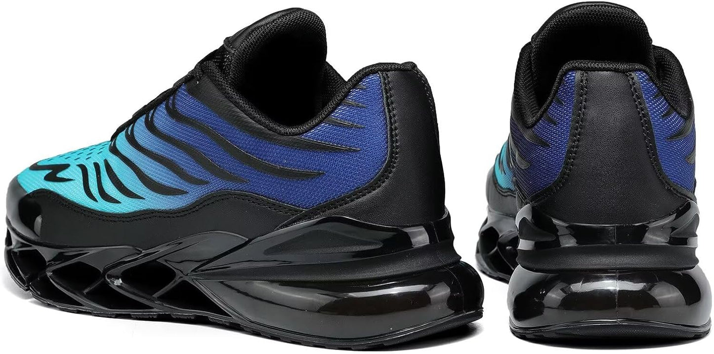 Mens Slip on Walking Running Shoes Blade Tennis Casual Fashion Sneakers Comfort Non Slip Work Sport Athletic Trainer