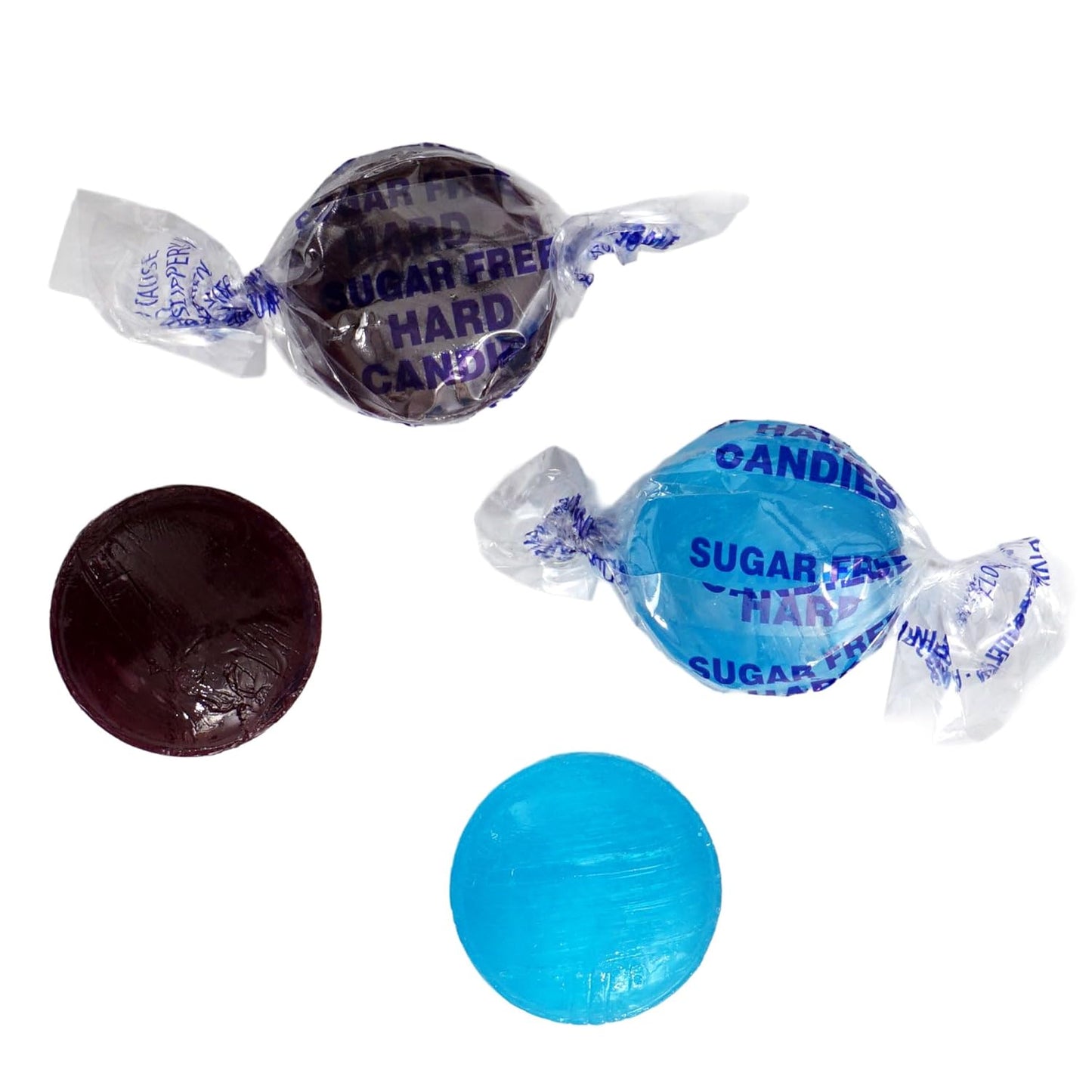 Arcor Sugar Free Mixed Berry Hard Candy, 2 Pound Bulk Bag (Approx. 140 Pieces), Individually Wrapped Hard Candy, The Hampton Popcorn & Candy Company