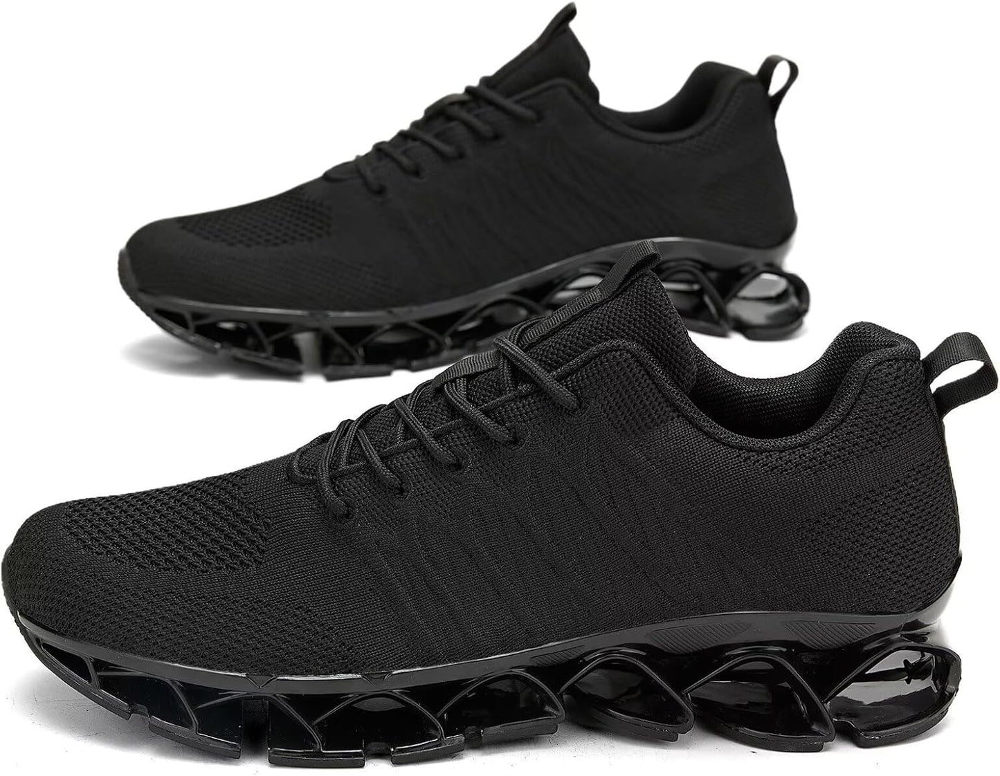 Men's Slip on Walking Running Shoes Blade Tennis Casual Fashion Sneakers Comfort Non Slip Work Sport Athletic Trainer