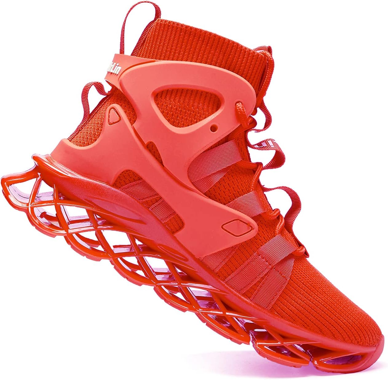 Hello MrLin Men's Running Shoes Non Slip Athletic Tennis Walking Blade Type Sneakers Hip Hop