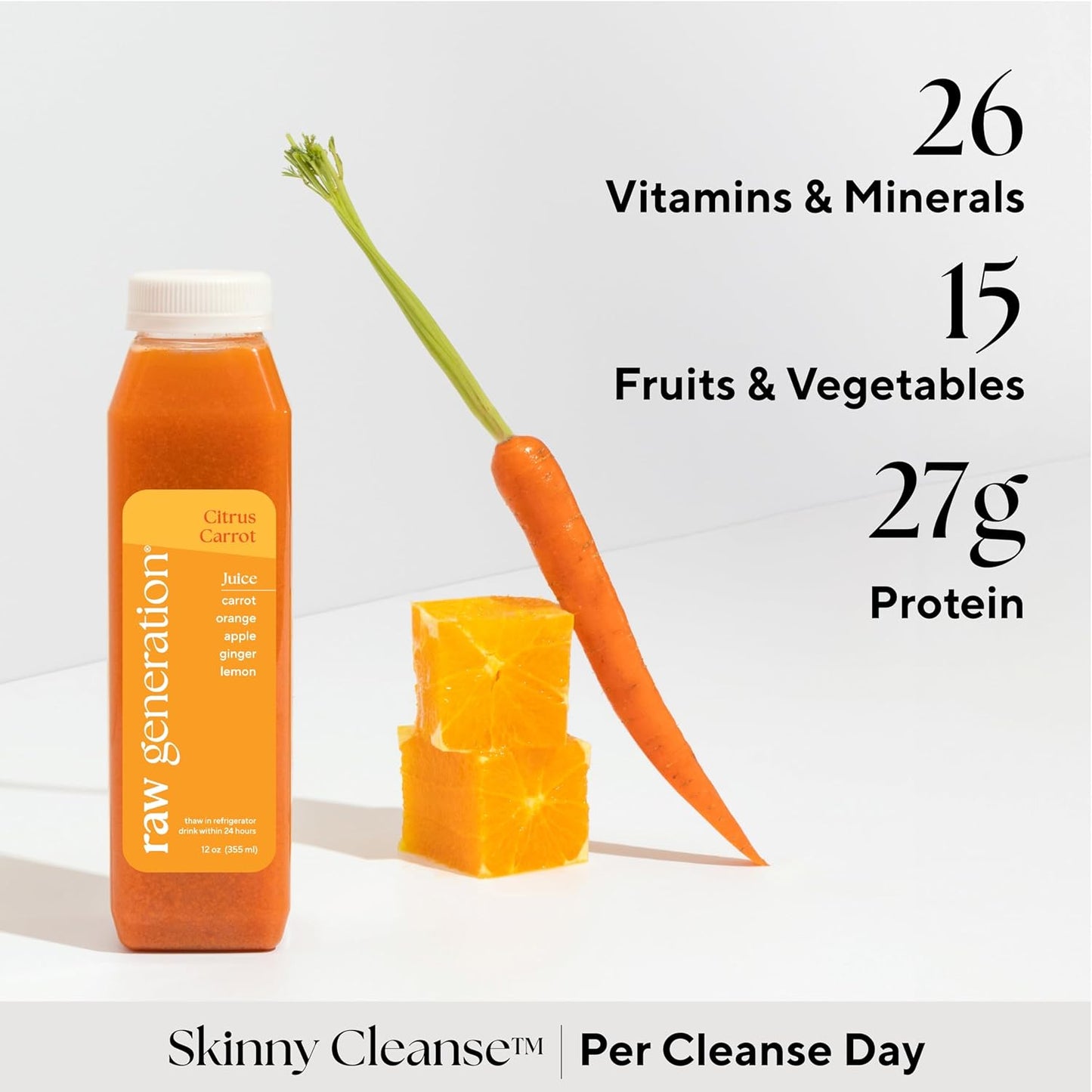 Raw Generation Cleanse for 2 – Two 5-Day Skinny Cleanses for You & A Partner | Jumpstart Healthier Eating Habits Together | Best Detox Juice Cleanse for Weight Management | Reduce Cravings