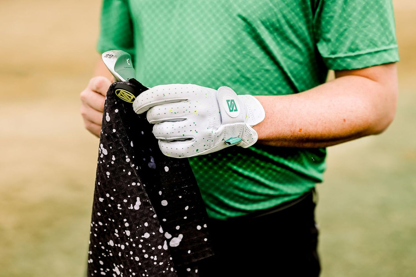 Premium Golf Glove | 100% AAA Cabretta Leather | Cool Golf Gloves | Serious Feel & Performance | Mens Golf Gloves Left Hand