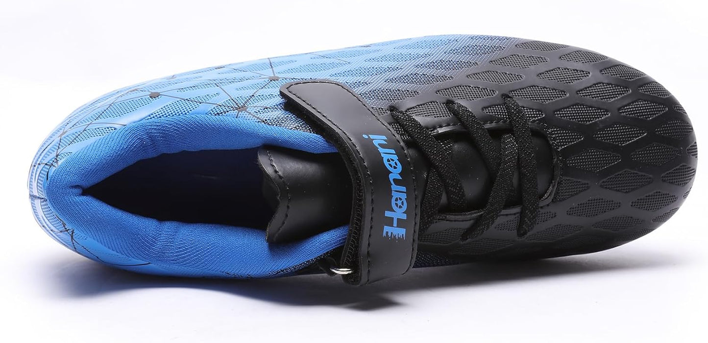 Hanani Boys Soccer Cleats Kids Girls FG/AG Soccer Athletics Sport Shoes Training Shoes Running Shoes Teenager Indoor Outdoor Football Shoes Sneakers for Unisex