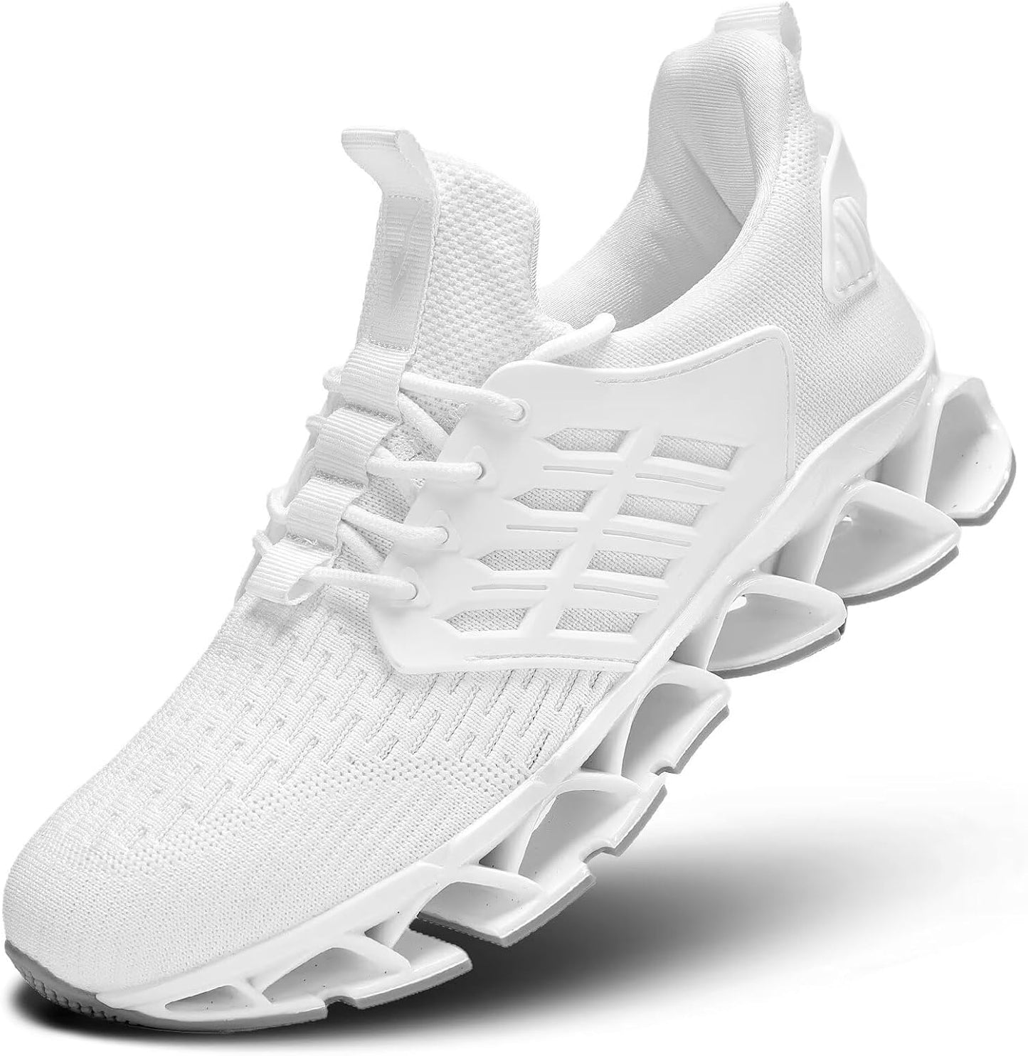 Mens Slip on Walking Running Shoes Blade Tennis Casual Fashion Sneakers Comfort Non Slip Work Sport Athletic Trainer