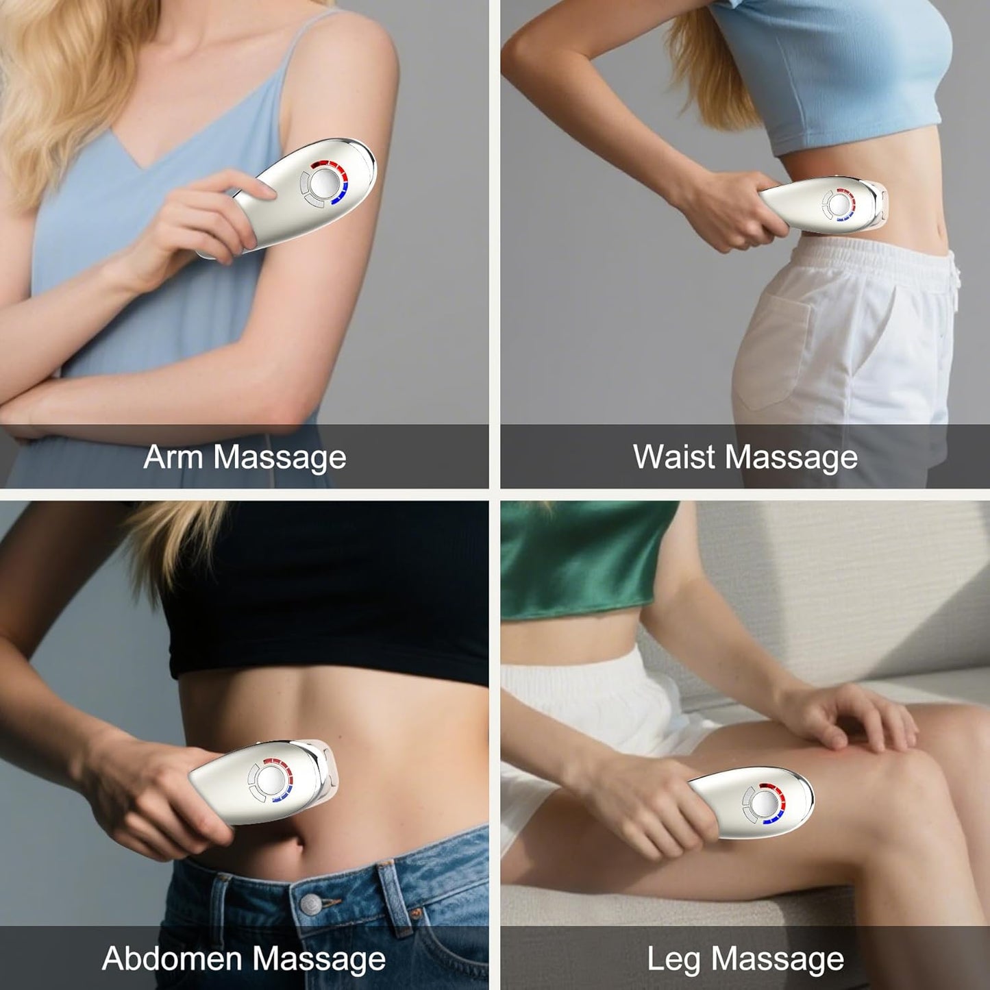 Azhien 3-in-1 Body Sculptor,Body Sculpting Massager for Stomach,Waist,Belly, Arms,Legs,Thighs,Back Massage Tool,Body Exercise Machine,Skin Tightening Device