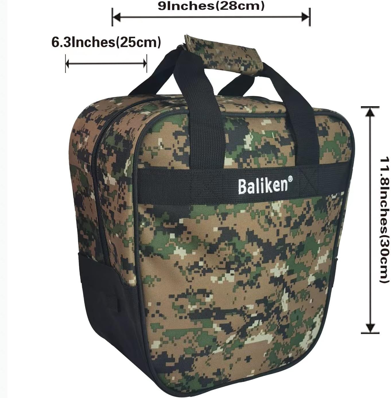 WALIKEN Bowling Single Tote Bag, Durable, Compact, and Stylish Durability Easy to Carry Holds One bowling ball