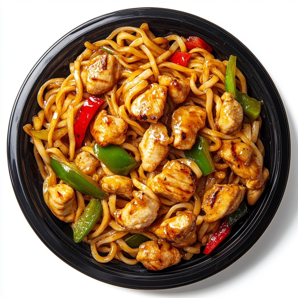 Grumpy Butcher Asian Meals Set – 6 Pack (10-15 oz each) – Chicken Lo Mein, Fried Rice, General Tso’s – Authentic Recipes Prepared Meals Ready to Eat