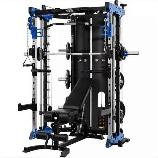 Smith Machine, Cables with Built in 160 kg Weights