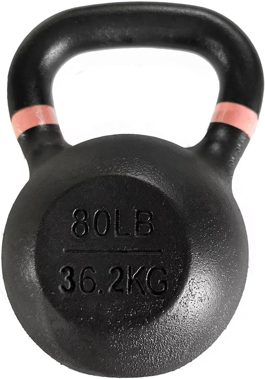 Kettlebell Cast Iron Solid Smooth Weights for Strength Training, Home Workout Gym, Training Kettlebells Sets for Women & Men