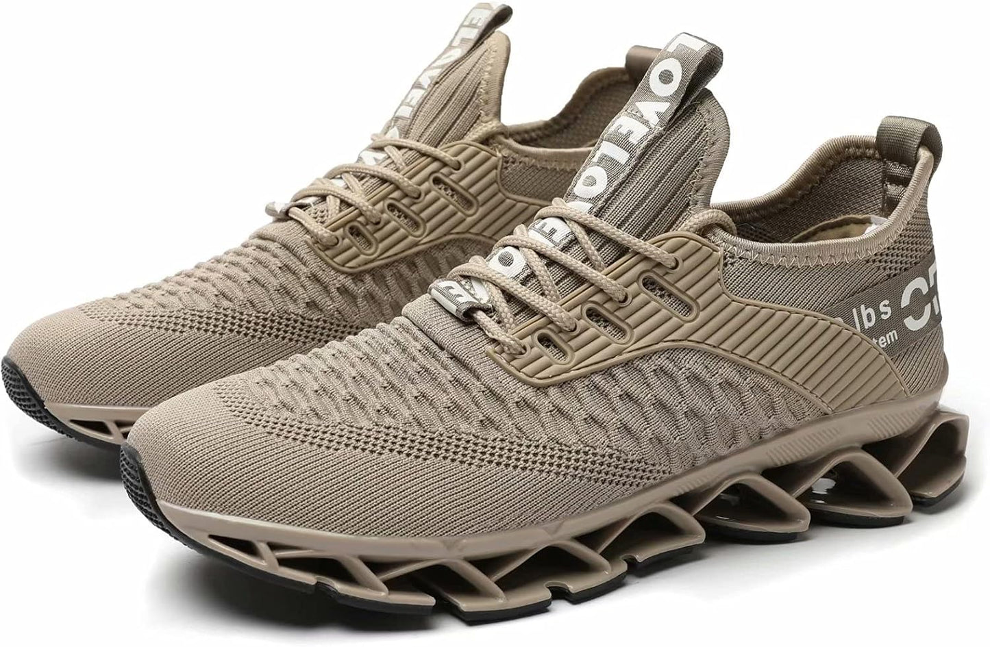 Men's Running Shoes Blade Tennis Walking Fashion Sneakers Breathable Non Slip Gym Sports Work Trainers