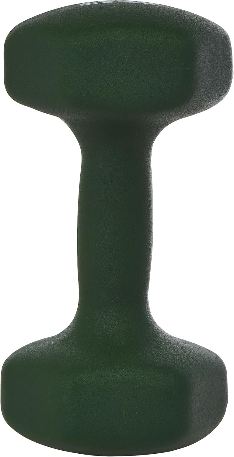 Amazon Basics Neoprene Dumbbell Hand Weights for Exercise and Muscle Toning