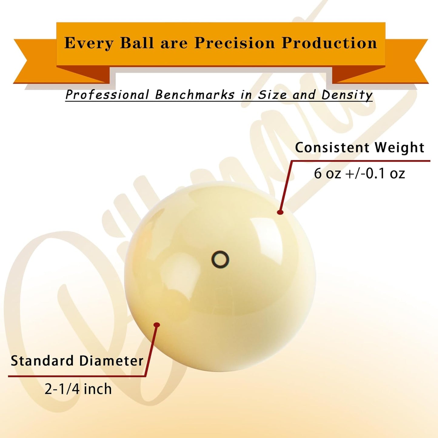 Premium Billiard Balls Pool Table Accessories 2-1/4" Regulation Size 16 Pool Balls Billiard Set