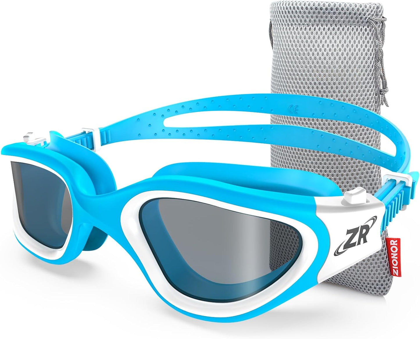 ZIONOR G1 Polarized Swimming Goggles for Unisex Adult Women Anti Fog 100% Anti UV Diving Goggles