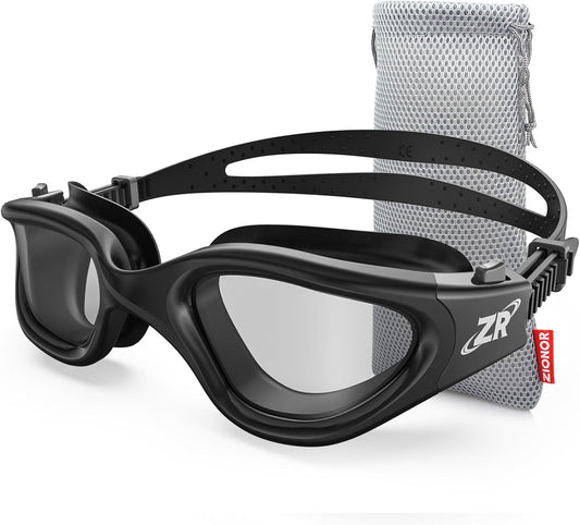 ZIONOR G1 Polarized Swimming Goggles for Unisex Adult Women Anti Fog 100% Anti UV Diving Goggles