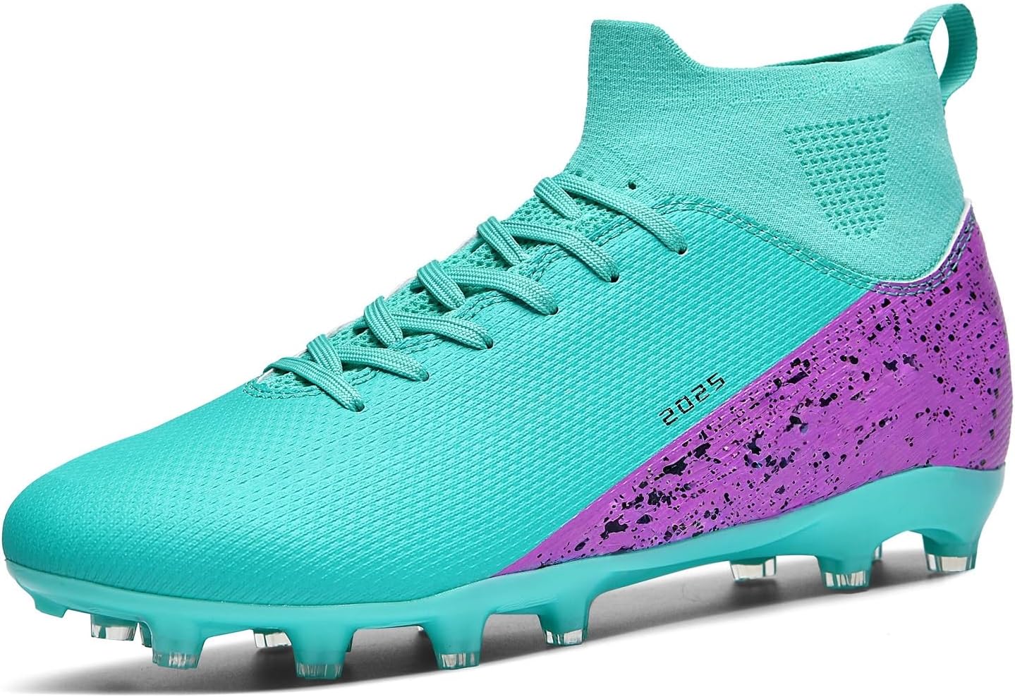 Soccer Cleats for Mens Womens Indoor Soccer Shoes Unisex Baseball Turf Shoes Youth Rugby Shoes Adult AG FG TF Football Boots Wide Training Sneaker