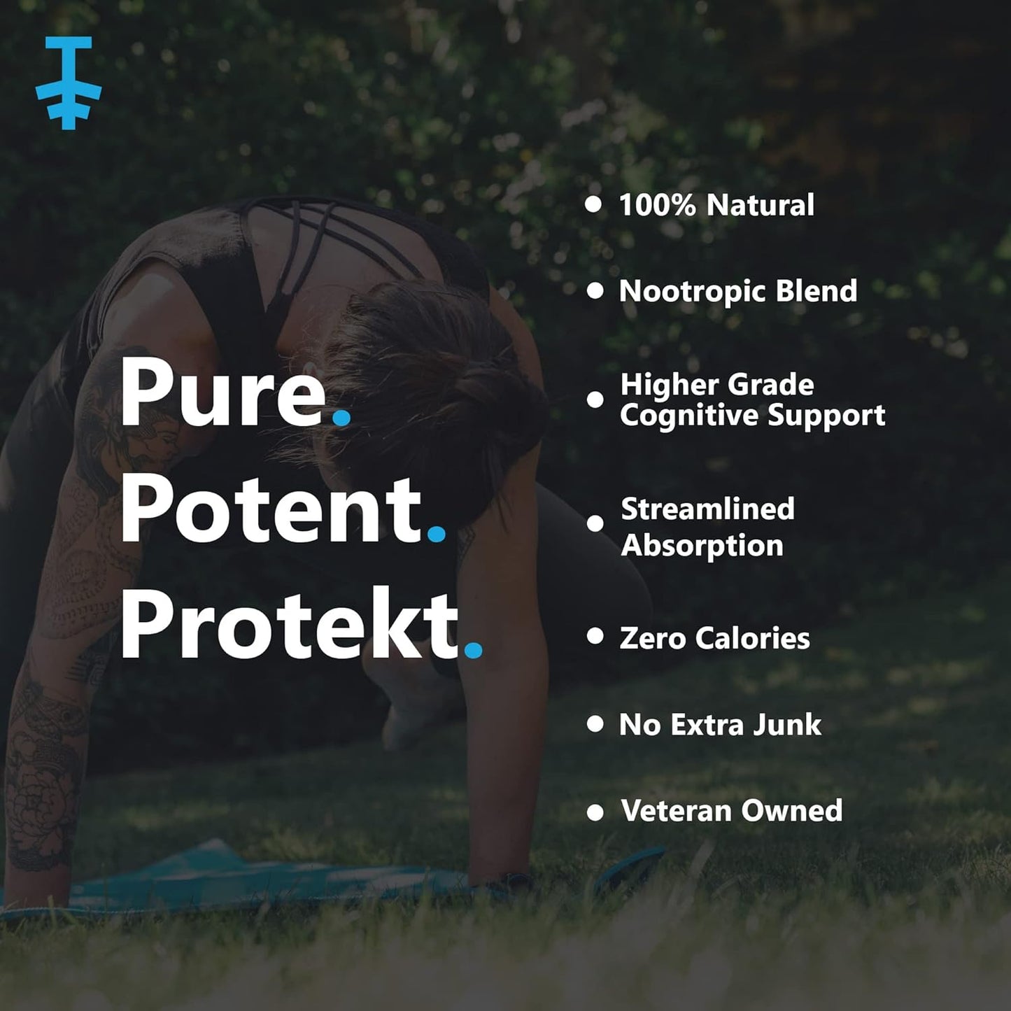 Lions Mane Supplement Capsules - Lion's Mane & Reishi Mushroom Capsules, Nootropics Brain Supplements for Memory and Focus, Mushroom Supplement, Brain Energy Supplements - 60 Count