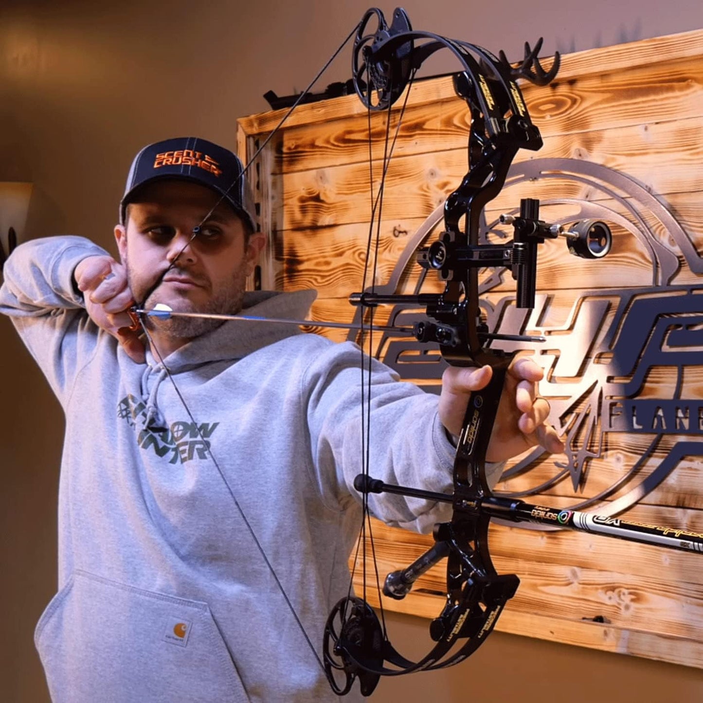 Sanlida Hero X8 Junior Professional- Grade Standard Target Compound Bow and Arrow Kit with Target Accessories for Competition for Juniors, Youths, Ladies/Limited Life-time Warranty/14-60Lbs