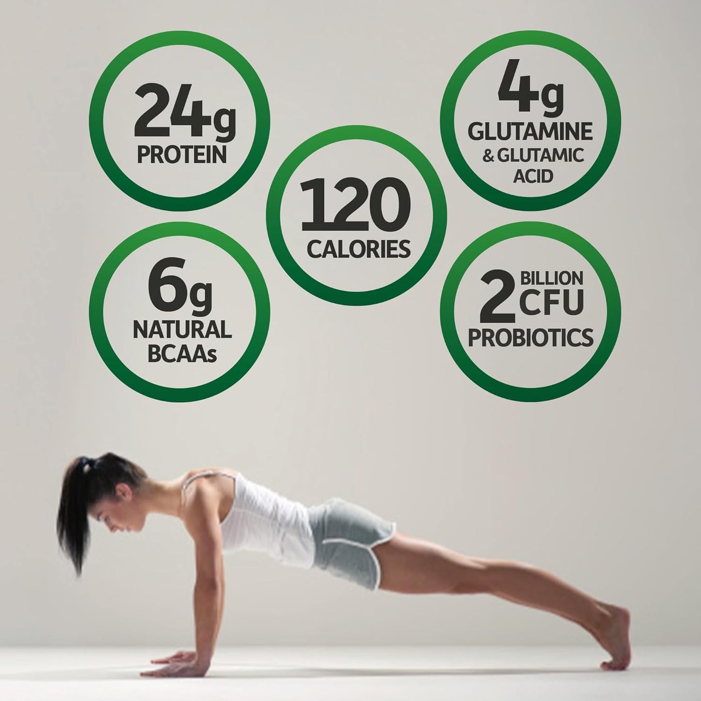 Garden of Life SPORT Whey Protein Powder Vanilla, Premium Grass Fed Whey Protein Isolate plus Probiotics for Immune System Health, 24g Protein, Non GMO, Gluten Free, Cold Processed - 20 Servings