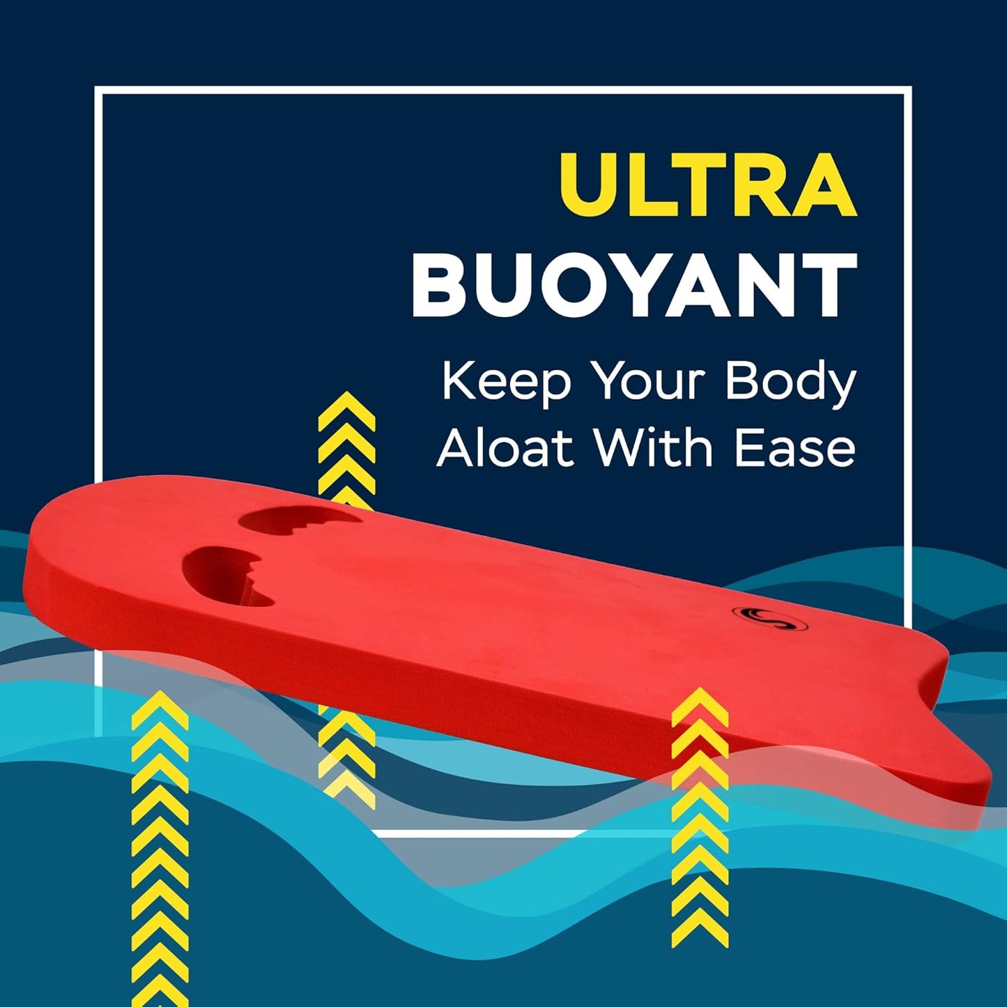 Sunlite Sports Swimming Kickboard - One Size Fits All - A Great Training Aid for Children and Adults