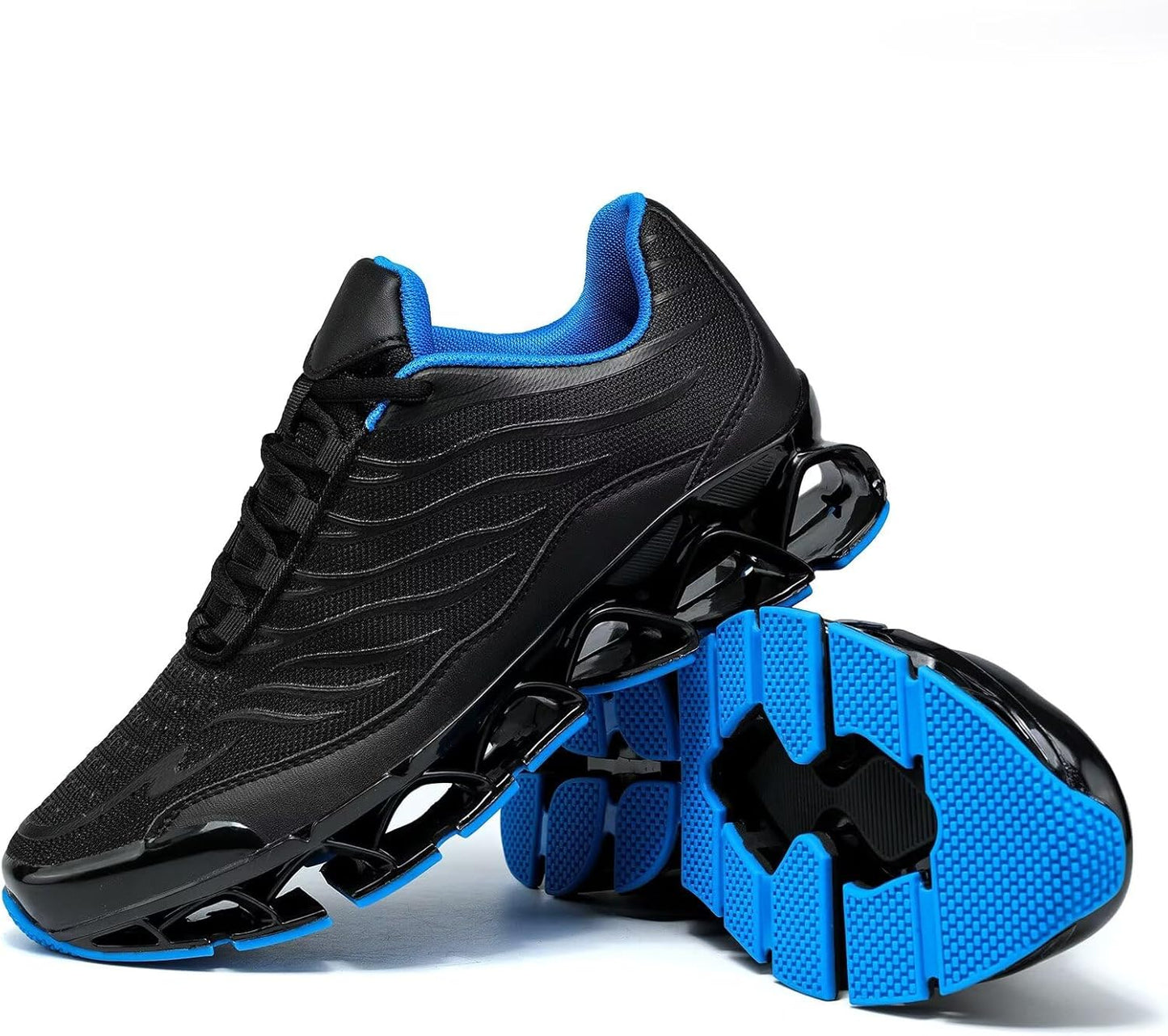 Mens Slip on Walking Running Shoes Blade Tennis Casual Fashion Sneakers Comfort Non Slip Work Sport Athletic Trainer