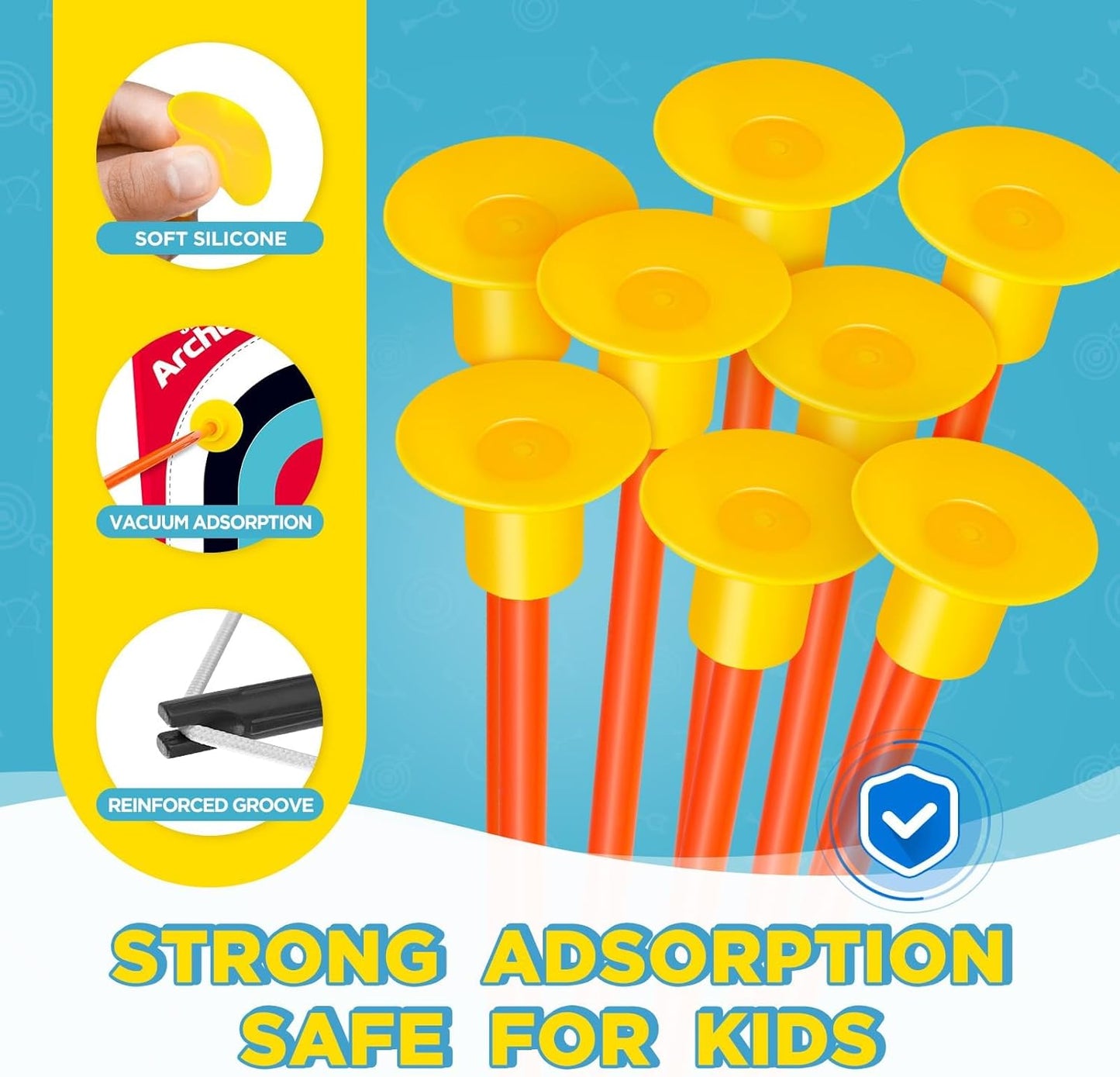 Bow and Arrow for Kids 6-8 8-12, Archery Toy Set for Kids 6+ with Standing Target - Rechargeable/2 Light Up Bows/20 Arrows, Toys for Kids 4-6 7 8 9 10-12 Boys Girls Birthday Gifts