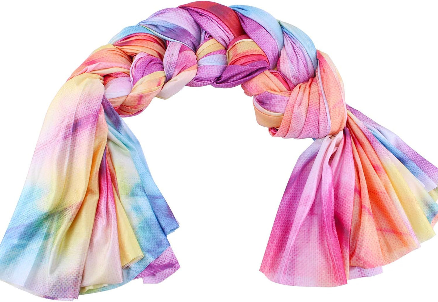 F.Life Aerial Yoga Hammock kit- Yoga Swing Multicolor 5 yards-Flying Yoga Include Daisy Chain,Carabiner and Pose Guide