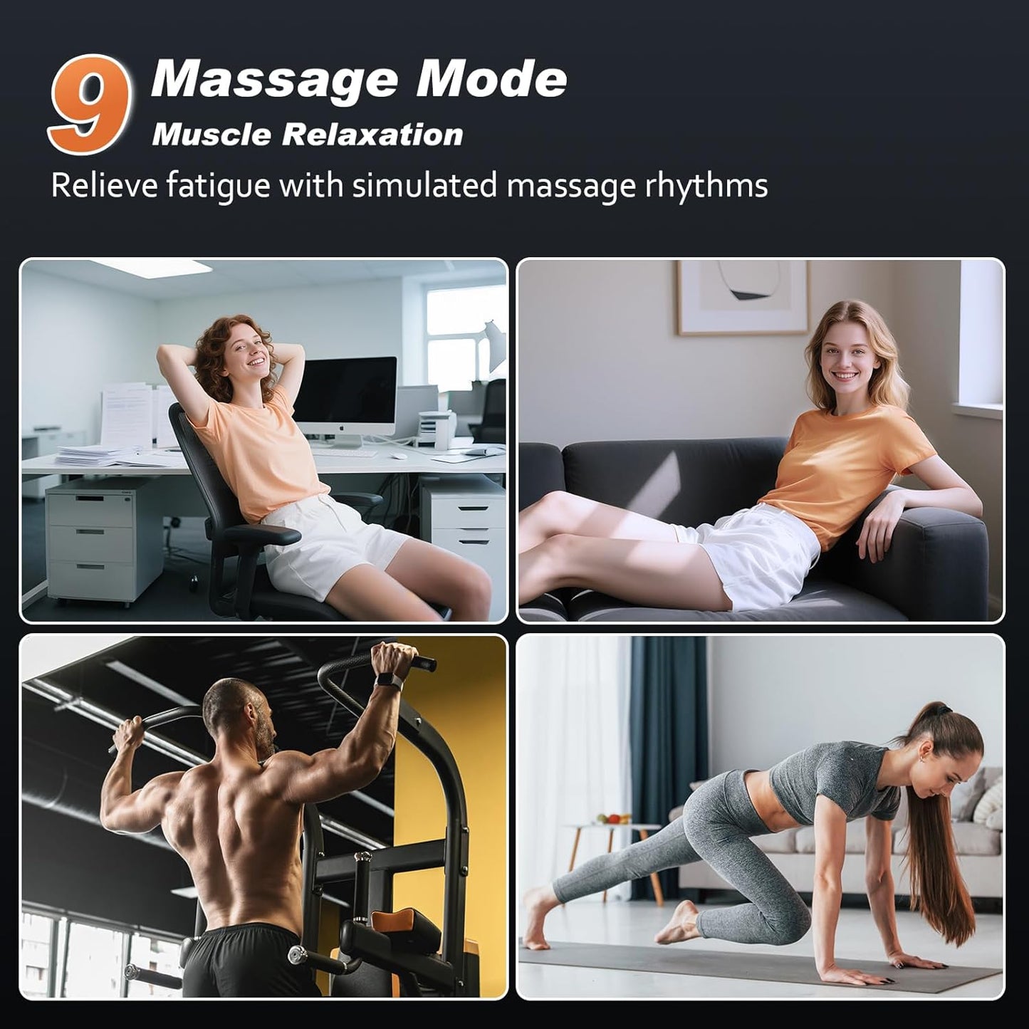 TENS Unit Muscle Stimulator and EMS Pelvic Floor Muscle Exercise. Multifunctional Impulses to Pain Relief for Muscle,Joints and Muscle Strengthening Training.Specialized Storage Gift Box.(DJE2A0)