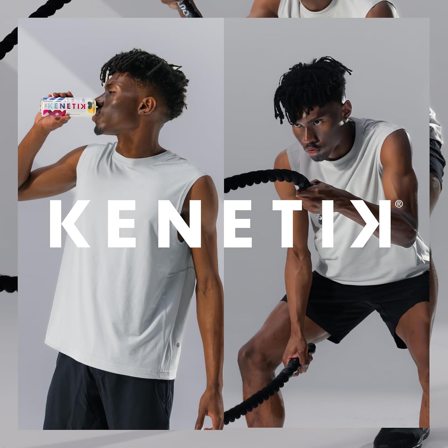 KENETIK Nootropic Ketone Drink, Ketones for Energy & Focus, Caffeine & Sugar Free, High Performance D-BHB Ketone Mix, Fuel w/Zero Crash or Jitters, Ready to Drink - Blackberry Lemonade 12 Pk