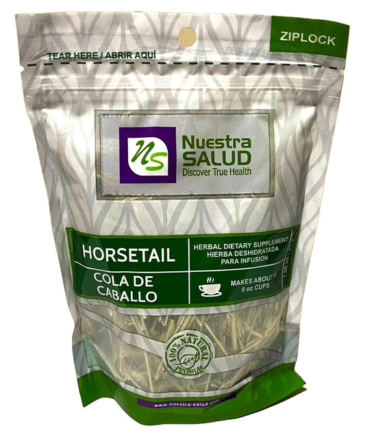 Horsetail Tea Cola de Caballo Hierba Herbal Tea Zip-Lock Bag (30g) 1.06oz- 100% Natural and Caffeine Free Detox
