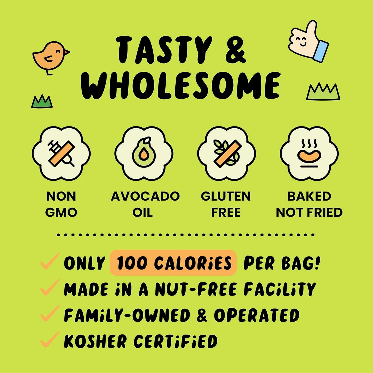 CauliPuffs - Corn, Rice, and Cauliflower Gluten Free Puffed Snack (15 x 0.75oz Bags, Vegan Salt & Pepper)