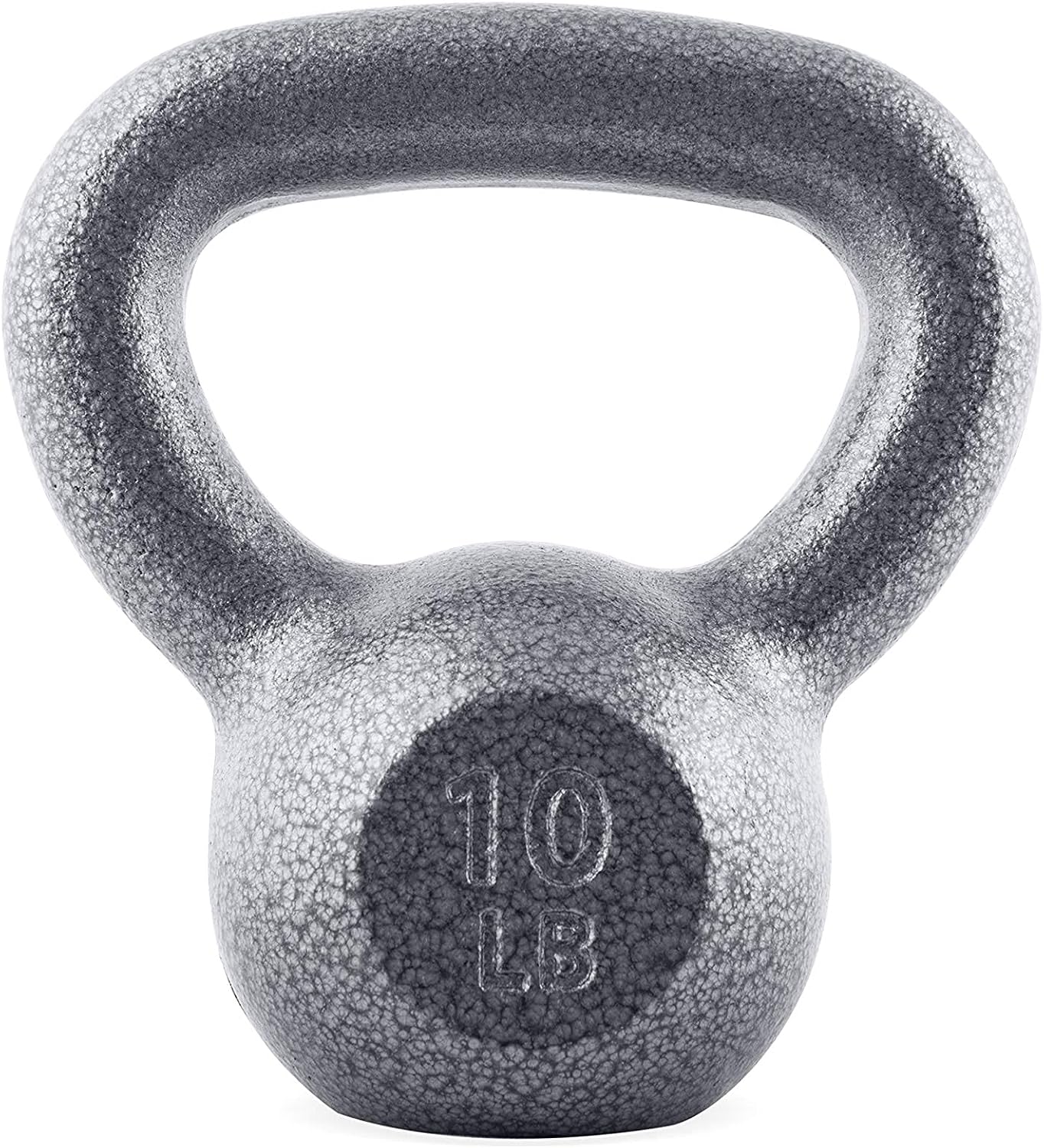 WF Athletic Supply Hammerstone Painted Cast Iron Kettlebells, Home & Gym Equipment, Great for Strength Training, Full Body Workout & Crossfit Training, Color & Size Options Available in 10-80 Pounds