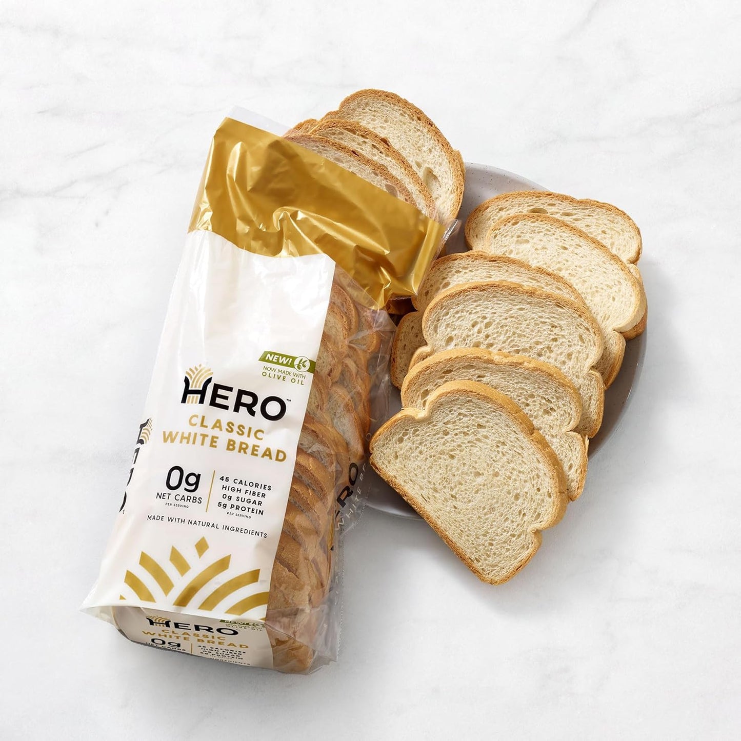 Hero Bread™ Toaster Treats Bundle - High Fiber, 0g Sugar Sliced Breads & Bagels (4 Count)