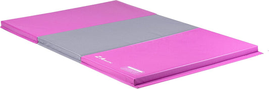 Z Athletic Folding Mat for Gymnastics, Tumbling, Cheerleading, and More, 4 Ft x 6 Ft x 2 In