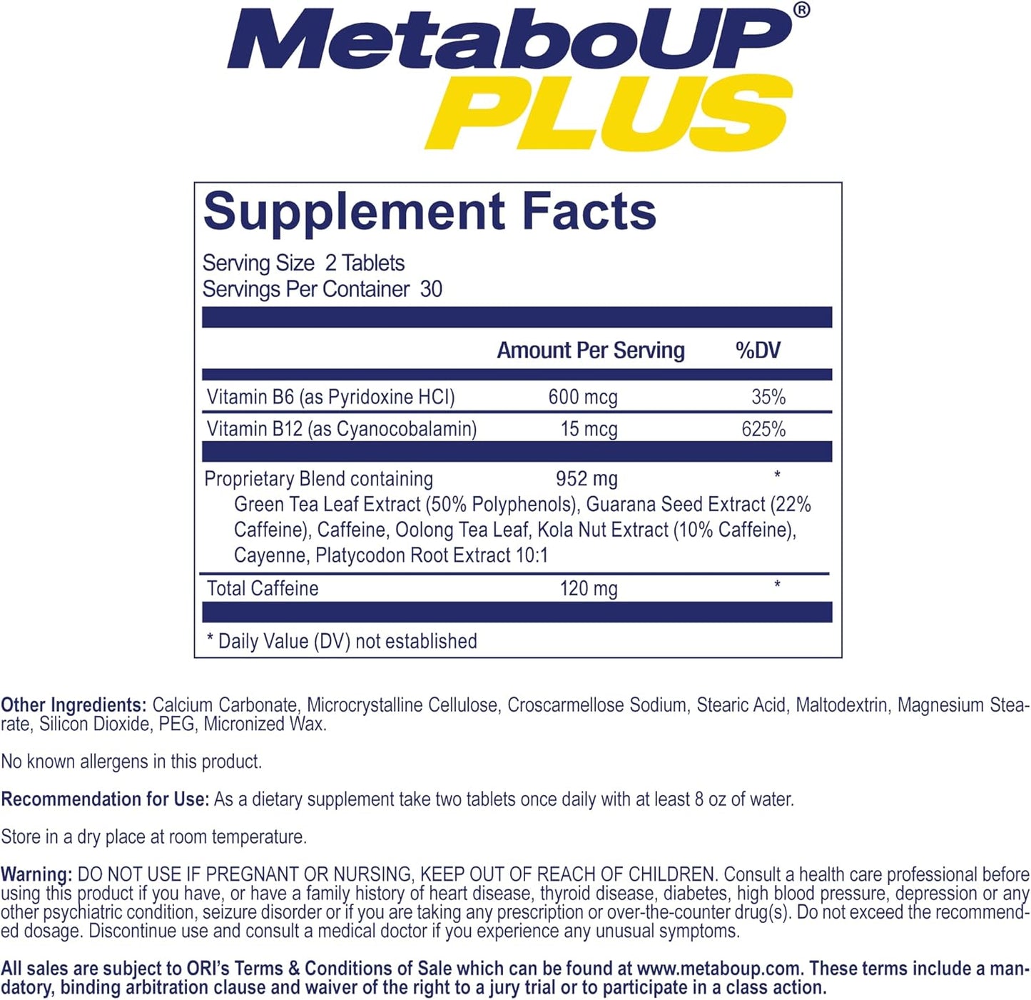 Lipozene Weight Loss Combo of one Mega Bottle 120 Count and one Bottle of MetaboUP Thermogenic Supplement 60 Count in Total - Boost Metabolism, Increase Energy, and Control Your Appetite