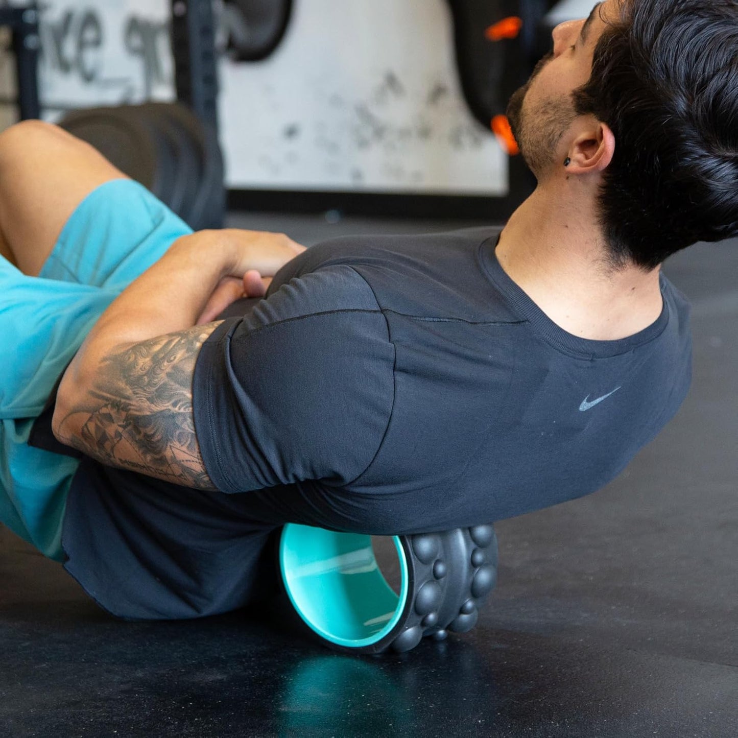 Chirp Wheel XR Knot Kneader - Firm Massage Roller, Shiatsu Thumb Massage, Muscle Release Tool for Knots &Tension Relief | High Density Foam for Physical Therapy & Relaxation, 500lbs Capacity, 6" Mint