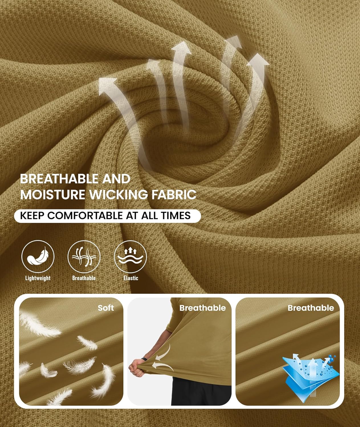 ZITY Mens 2 Pack Polo Shirts Short Sleeve Performance Sports Golf Shirt for Men Tactical Shirt