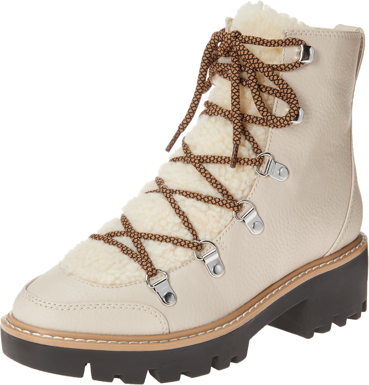 The Drop Women's Caleb Shearling Hiking Boot Hi-Top