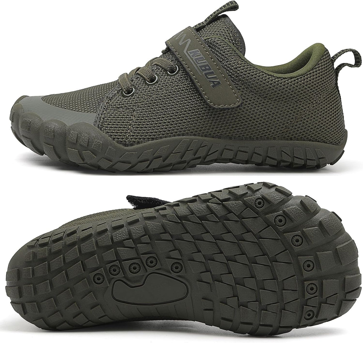 KUBUA Kids Barefoot Shoes Boys Girls Sneakers Naturally Splay Shoes Toddler Little Big Kid