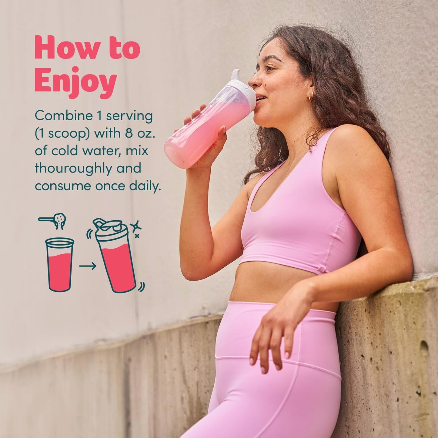 Purely Inspired Collagen and Creatine Powder, Watermelon Strawberry - 10g Collagen & 3g Creatine Builds Lean Muscle - Flavored Drink Mix with Key Electrolytes - Gluten-Free & Zero Sugar