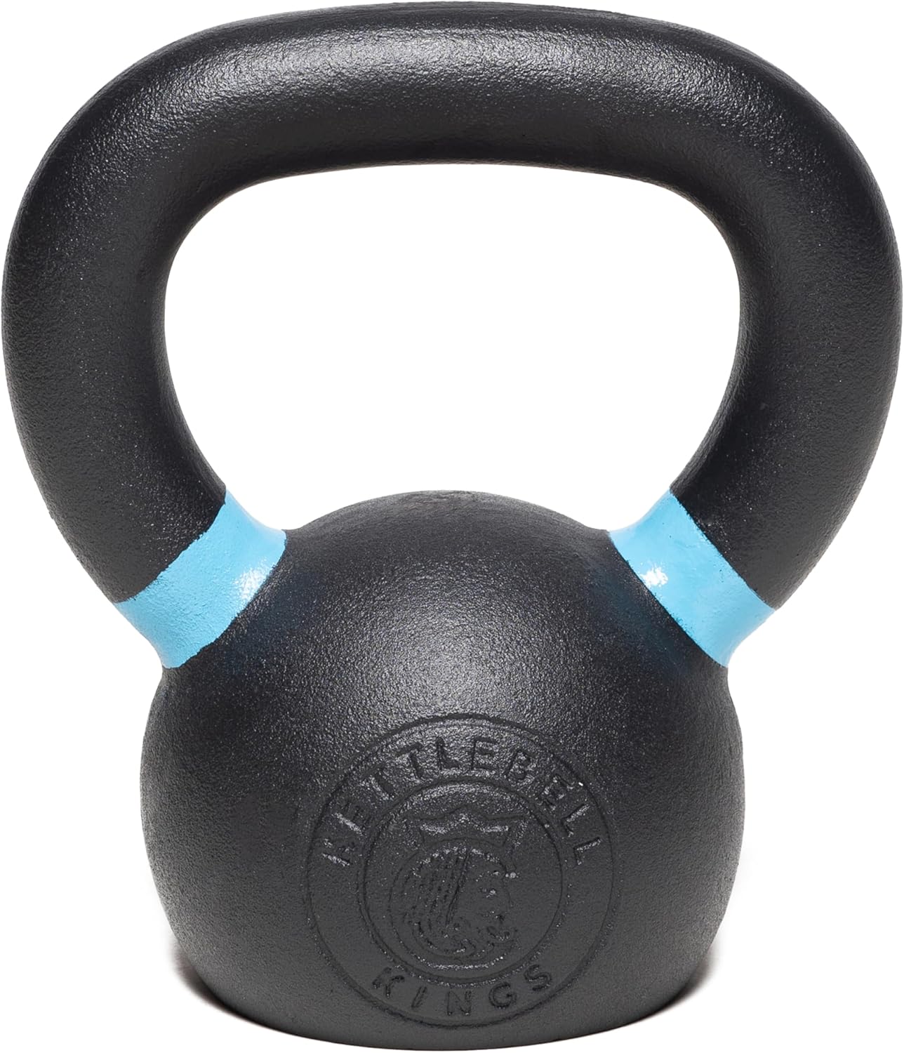 Kettlebell Kings Powder Coated Kettlebell Weights - 9-97 lb Strength Training Kettlebells for Men and Women - Hand Weights Workout Gym Equipment - Weights Set for Home Gym- New